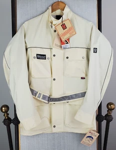 VTG BELSTAFF Size 44 Medium Deadstock 80th Ani Summer Tourmaster 500 Mens Jacket - Picture 1 of 24