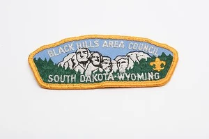 South Dakota Wyoming Boy Scouts BSA Black Hills Area Council Patch - Picture 1 of 3