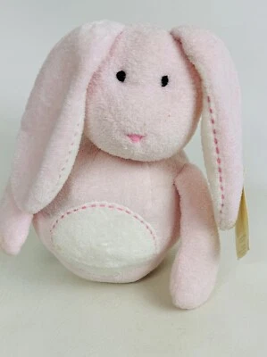 Плюшевая детская музыкальная игрушка перезвон розового кролика Pottery Barn Kids - Изображение 1 из 4