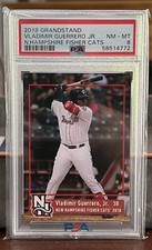 2018 Grandstand Fisher Cats Vladimir Guerrero Jr #27 PSA 8