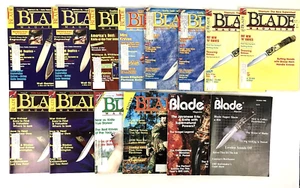 Blade Magazine Lot x14 – 1985–1988 – Vintage Knife Issues, Duplicates Included - Imagen 1 de 5