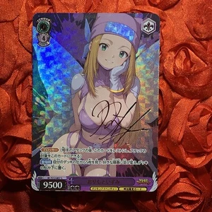 Zoe Orimoto DIGIMON BABE Goddess WAIFU ACG Anime Holo Girl Card Wings - Picture 1 of 7