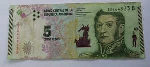 ARGENTINA 5 PESOS - Imagen 1 de 2