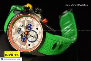 Invicta Men's Pro Diver 46mm Orange LUME Dial Stainless Steel Quartz Watch - Picture 1 of 14
