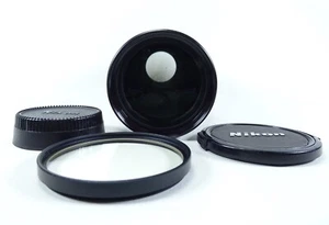Nikon 70-210mm F4 Series-E AIS Manual Focus Macro Zoom Lens with Accessories. - Picture 1 of 6
