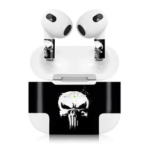 Decorative film protective film Air Pod 3rd Gen design films set punisher R189-15 - Picture 1 of 7