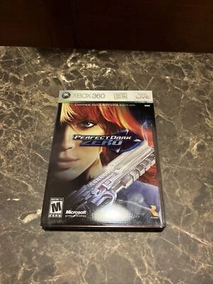 Perfect Dark Zero --Limited Collector's Edition Xbox 360 CIB Complete Steelbook - Image 1 of 4