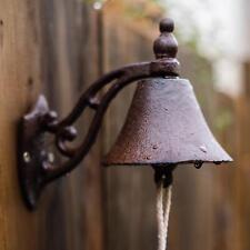 Porch Dinner Bell Retro Style Homes Ranch Yard Decorative Rustic Doorbells