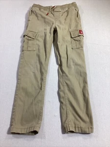 Levi's Youth Pants Boy's 10 Drawstring Waistband Tapered Leg Cargo Pockets - Picture 1 of 9
