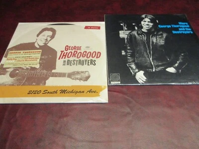 GEORGE THOROGOOD VERIFIED 2120 South Michigan Ave 180 GRAM LP + MORE 1980 ISSUE - Image 1 of 2