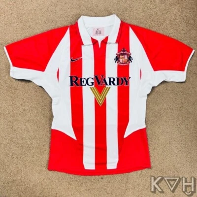 NIKE SUNDERLAND 2002-04  HOME Football shirt Soccer jersey - Image 1 of 4