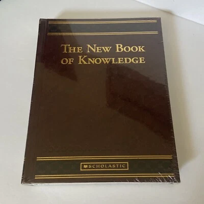 The New Book Of Knowledge Scholastic Hardback Book 1A New Sealed 0-7172-7772-0 - Image 1 of 4