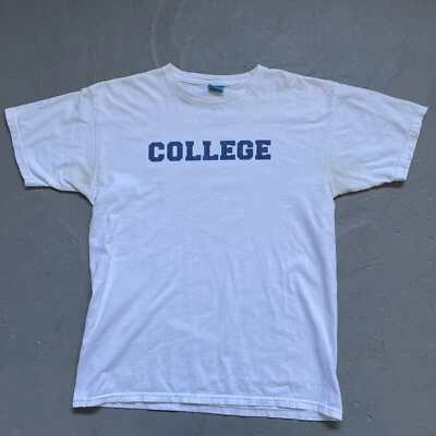 Винтажная футболка с надписью Enjoi Skateboarding College 1990-е-Y2K скейт средний размер - Изображение 1 из 4