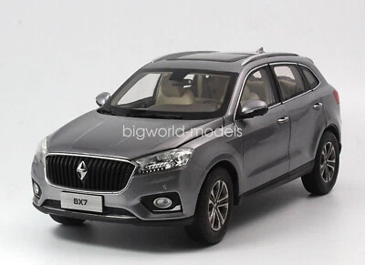 1/18 Scale BORGWARD BX7 SUV Gray Diecast Car Model Toy Gift Collection - Image 1 of 4