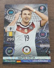 Adrenalyn XL Road to UEFA Euro 2016 Limited Edition Mario Götze Germany