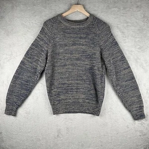 Expressions Herren Pullover Meliert Blau Medium Rundhals Acryl Langarm M - Bild 1 von 8