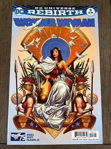 WONDER WOMAN #6 DC UNIVERSE REBIRTH WITH VARIANT COVER BY FRANK CHO- NM - Picture 1 of 2