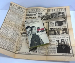 THE SECOND OSWALD by Richard H. Popkin 1966 PB + The Globe 12/4/79 JFK Article - Foto 1 di 9