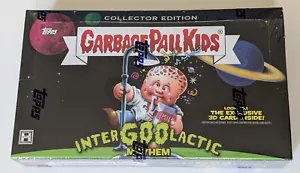 NEW TOPPS 2023 GARBAGE PAIL KIDS INTERGOOLACTIC MAYHEM COLLECTOR EDITION BOX - Imagen 1 de 2