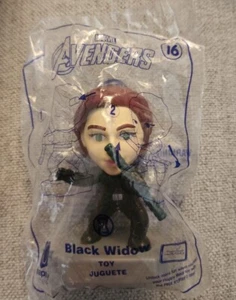 2019 Marvel Avengers Team Suit Black Widow #16 Happy Meal Toy McDonalds New - Picture 1 of 2