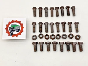 85-97 Ford 10.25" Sterling Axle Flange Bolt Backing Plate Set 16 pcs OEM - Picture 1 of 5