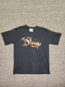 Vintage Walt Disney World Kids Pirates of The Caribbean Shirt Youth Size Medium - Picture 1 of 6