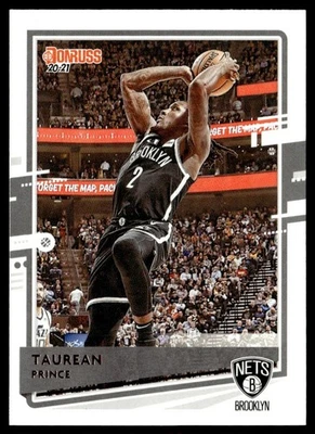 2020-21 Donruss Taurean Prince Brooklyn Nets #121 - Image 1 of 2