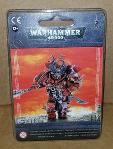 Warhammer 40K  Chaos Space Marine ASPIRING CHAMPION Blister NIB OOP - Picture 1 of 2