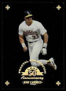 1998 Leaf Fractal Foundations JOSE CANCECO /3999 - Picture 1 of 2