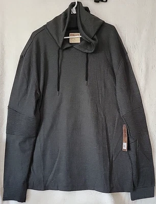 Hudson & Barrow sudadera con capucha ligera 3XL pulóver negro y gris oscuro para hombre Foto 1 de 3
