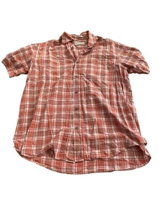 Orvis Men’s Lightweight Short Sleeve Woven Casual Large. - Picture 1 of 4