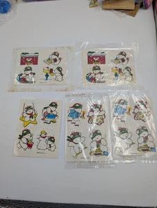 SantaBear Unopened Cinnamon Toast Crunch Sweepstakes Skate Stickers 1986 New - Picture 1 of 8