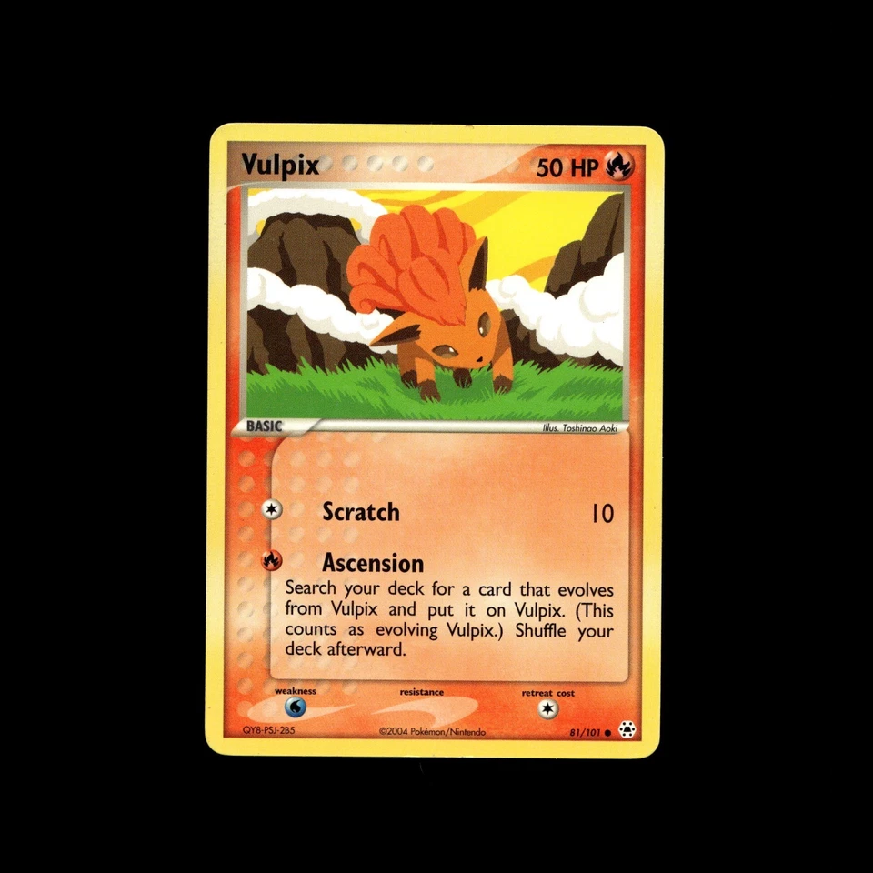 Vulpix Ninetales Pokemon Card! Holo/Reverse Holo EX V Rare Full Art LP/NM Cards! - Image 1 of 1