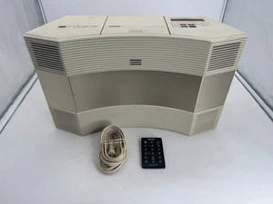 Bose Acoustic Wave CD-3000 Audio Music System- White With Remote - Photo 1 sur 7