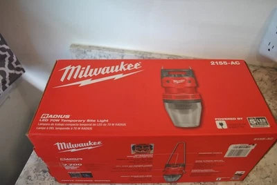 New in box Milwaukee 2155-AC Radius led 70w temporary site light - Image 1 of 4