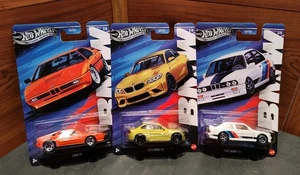 NIP 🔥HOT WHEELS🔥 2025 SILVER SERIES BMW WALMART EXCLUSIVE COMPLETE 5 CAR SET - Picture 1 of 14