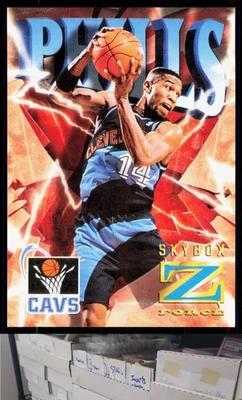 1996-97 SkyBox Z-Force #16 Bobby Phills Z-Cling - JL - Imagem 1 de 2