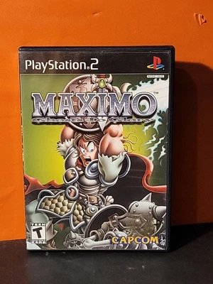 Maximo: Ghosts to Glory (Sony PlayStation 2, 2002) CIB Complete ~ Tested & Works - Image 1 of 2