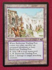 Magic The Gathering ALLIANCES BALDUVIAN TRADING POST single land card MTG