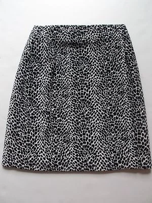 FALDA TERCIOPELO ESTAMPADO ANIMAL LIZ CLAIBORNE (LIZSPORT), TALLA 8 Foto 1 de 2