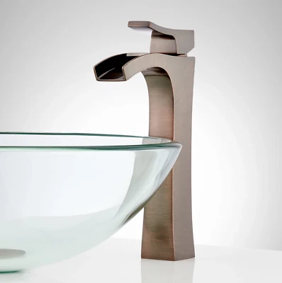 Signature Hardware 447935 Vilamonte 1.2 GPM Vessel Faucet, Oil Rubbed Bronze #2 - Image 1 of 4