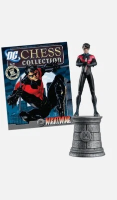 EAGLEMOSS DC COLECCIÓN AJEDREZ EDICIÓN 14 NIGHTWING BLANCO ALFIL - NUEVO PRECINTADO Foto 1 de 4