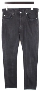Sandro Jeans Herren W34 Slim Fit Dehnbar Knopf Fly Schwarz - Bild 1 von 8