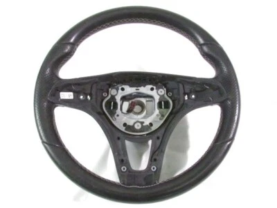 A24646038039E38 Steering Wheel Black Leather MERCEDES Gla 200 D W156 2.2 D 100KW - Imagem 1 de 4