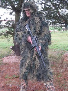 Gillie Parka In Woodland Camouflage XL / XXL  New - Picture 1 of 3