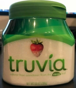 BEST BY 10/2019 Truvia Stevia Spoonable Jar 9.8oz Brand New Sealed Bulk Savings - Picture 1 of 6