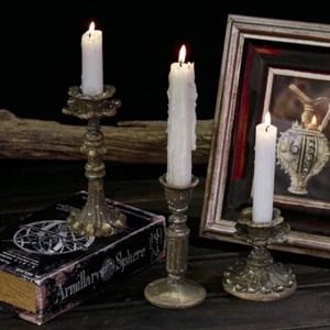 Classical Aroma Candle Holder Vintage Candlestick Table Decoration - Picture 1 of 18