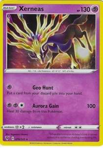 XERNEAS 078/185 SWSH Vivid Voltage Rare Holo Pokemon Card MINT - Picture 1 of 2