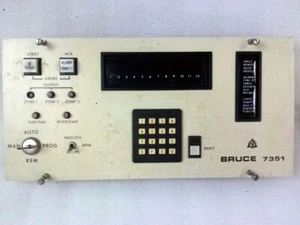 Bruce 7351a Control Unit, BDF4 horizontal furnace operator panel, as removed - Picture 1 of 6