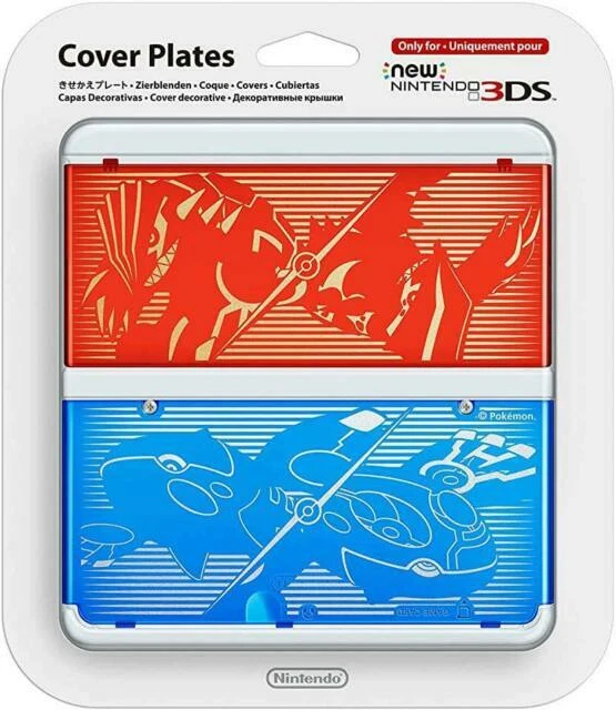 Nintendo Pokémon Coque pour New Nintendo 3DS - Rouge/Bleu (2212466)